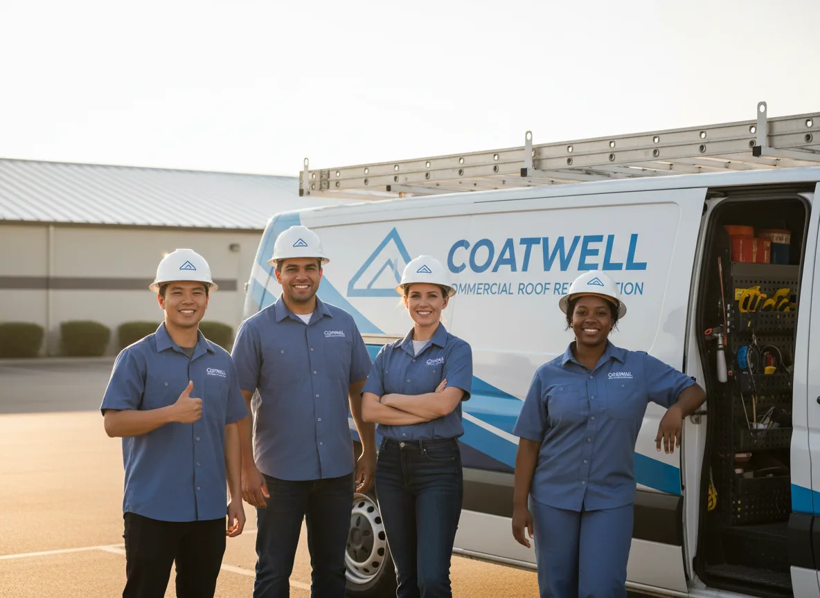 Commercial roof coating company in Farmer City, IL